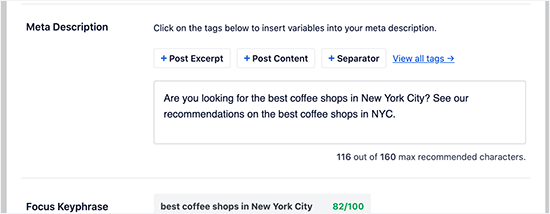 Meta description Meta description